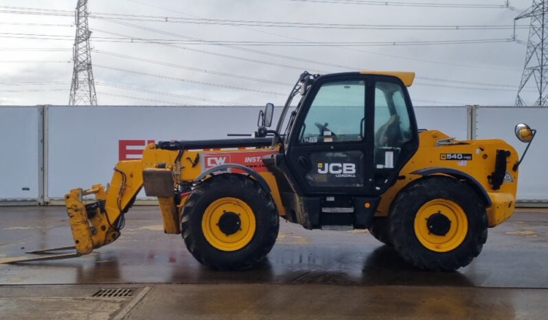 2018 JCB 540-140 Hi Viz Telehandlers For Auction: Leeds, UK – 30th April, 1st, 2nd & 3rd May 25 full