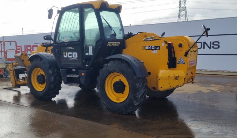 2018 JCB 540-140 Hi Viz Telehandlers For Auction: Leeds, UK – 30th April, 1st, 2nd & 3rd May 25 full