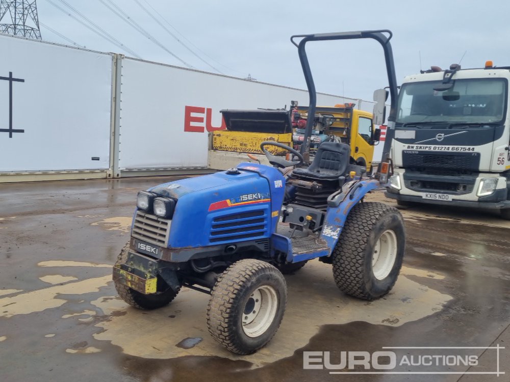 Iseki MUE4 Compact Tractors For Auction: Leeds, UK – 30th April, 1st, 2nd & 3rd May 25