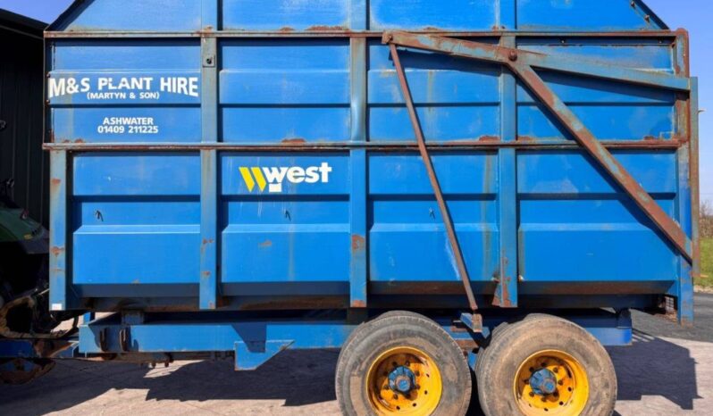 West 10T Silage Trailer  – £6,500 for sale in Somerset full