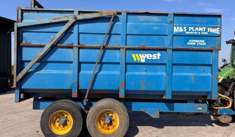 West 10T Silage Trailer  – £6,500 for sale in Somerset full