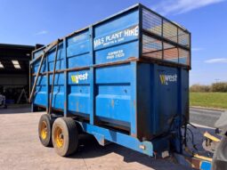 West 10T Silage Trailer  – £6,500 for sale in Somerset full