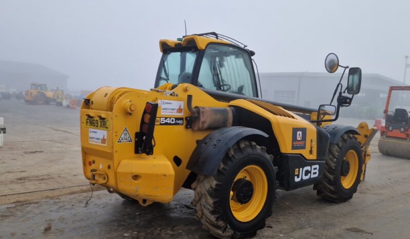 2019 JCB 540-140 Hi Viz Telehandlers For Auction: Leeds, UK – 30th April, 1st, 2nd & 3rd May 25 full