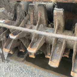 Used West 1600 dual muck spreader full