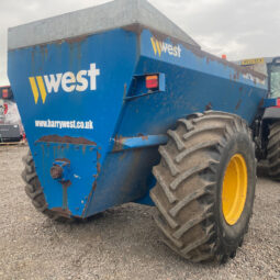 Used West 1600 dual muck spreader full