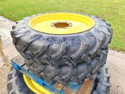 Set of 4 – 12.4 X 46 & 270/95 R32 rowcrop wheels for John Deere 6430 full