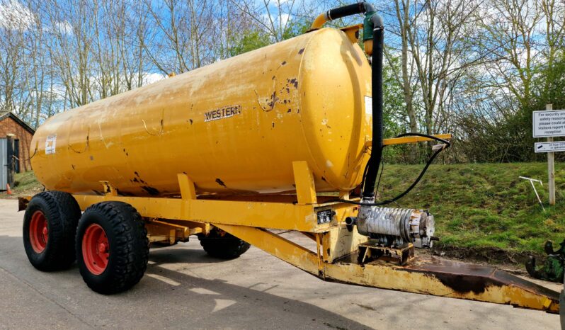 1986 Richard Western Tandem Axle Slurry Tanker full