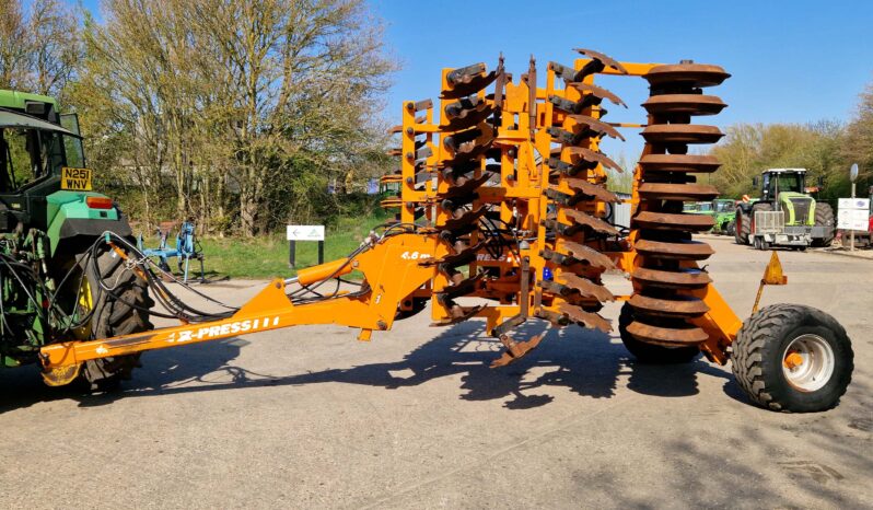 2004 Simba 4.6m X-Press Trailed Disc Cultivator full