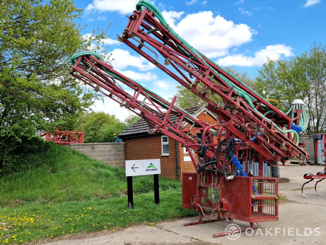 Techneat 20m Avadex Spreader on Hardi frame