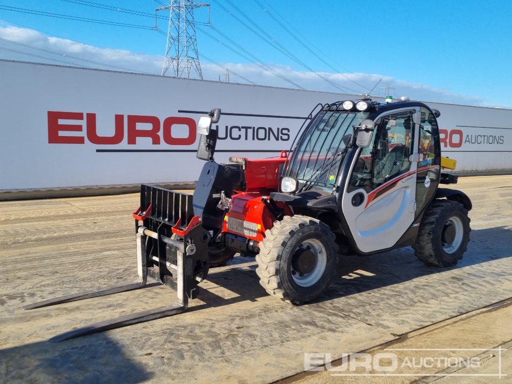 2023 Manitou MT625 Comfort Telehandlers For Auction: Leeds, UK – 30th April, 1st, 2nd & 3rd May 25