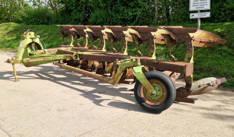 Dowdeswell DP1 6 furrow on-land plough full