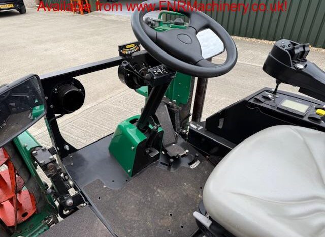 Ransomes Parkway 3 ride on diesel mower triple gang low hours 839 full