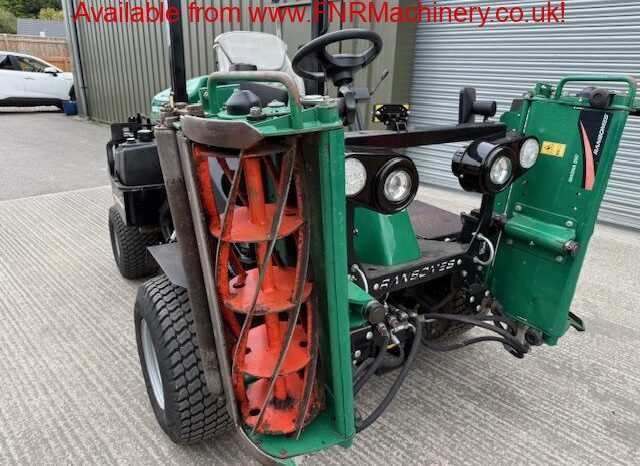 Ransomes Parkway 3 ride on diesel mower triple gang low hours 839 full