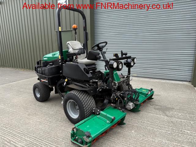 Ransomes Parkway 3 ride on diesel mower triple gang low hours 839