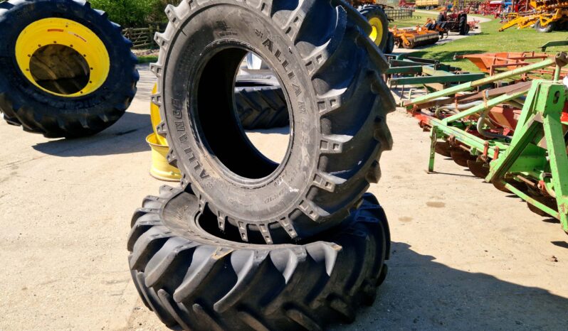 Pair of Alliance 500/85R30 Tyres full