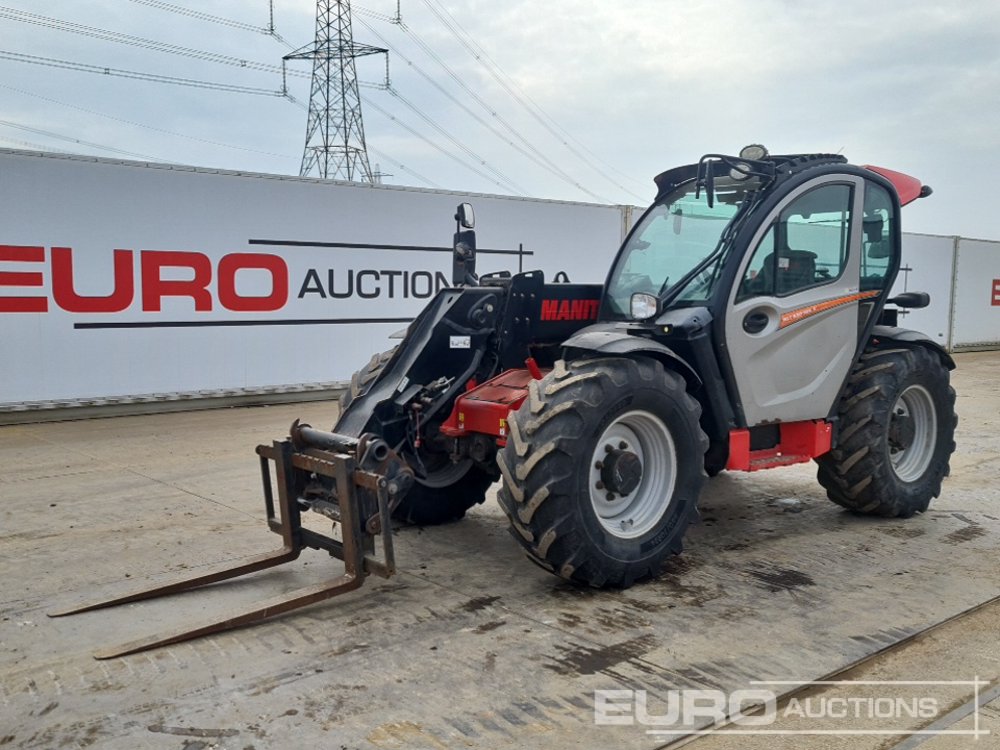 2019 Manitou MLT630 105D Telehandlers For Auction: Leeds, UK – 30th April, 1st, 2nd & 3rd May 25