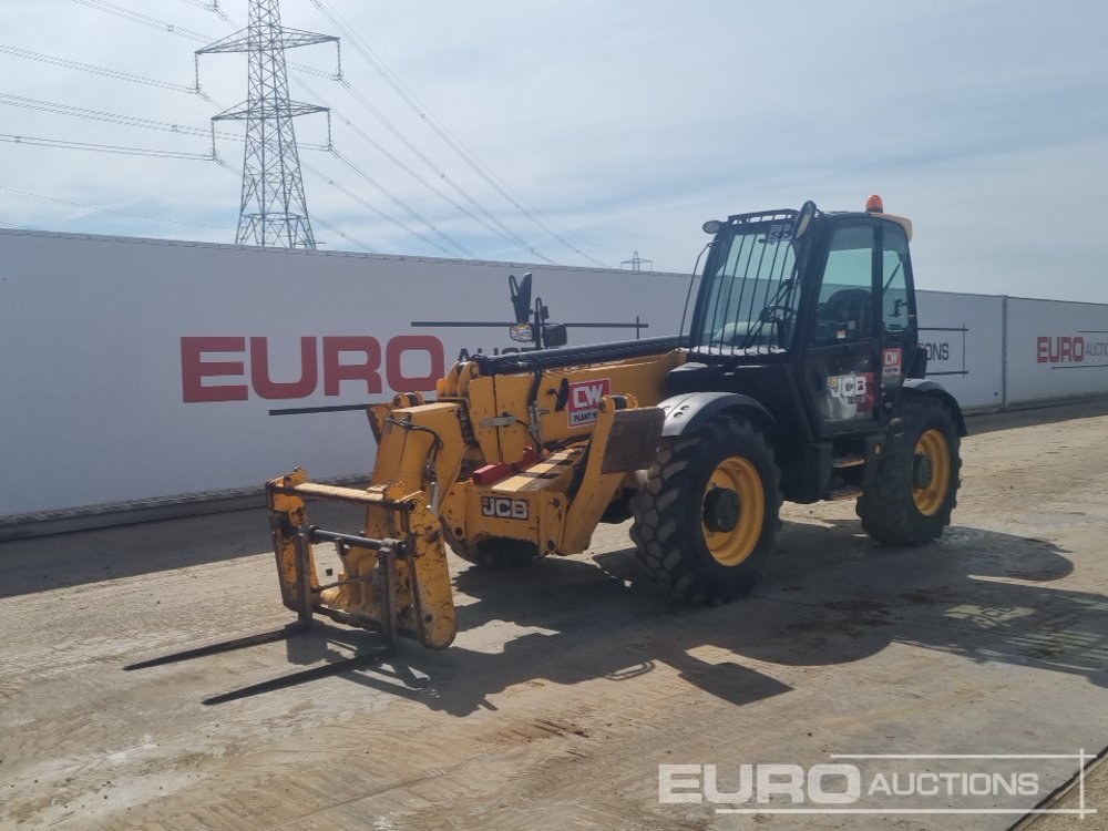 JCB 540-140 Hi Viz Telehandlers For Auction: Leeds, UK – 30th April, 1st, 2nd & 3rd May 25