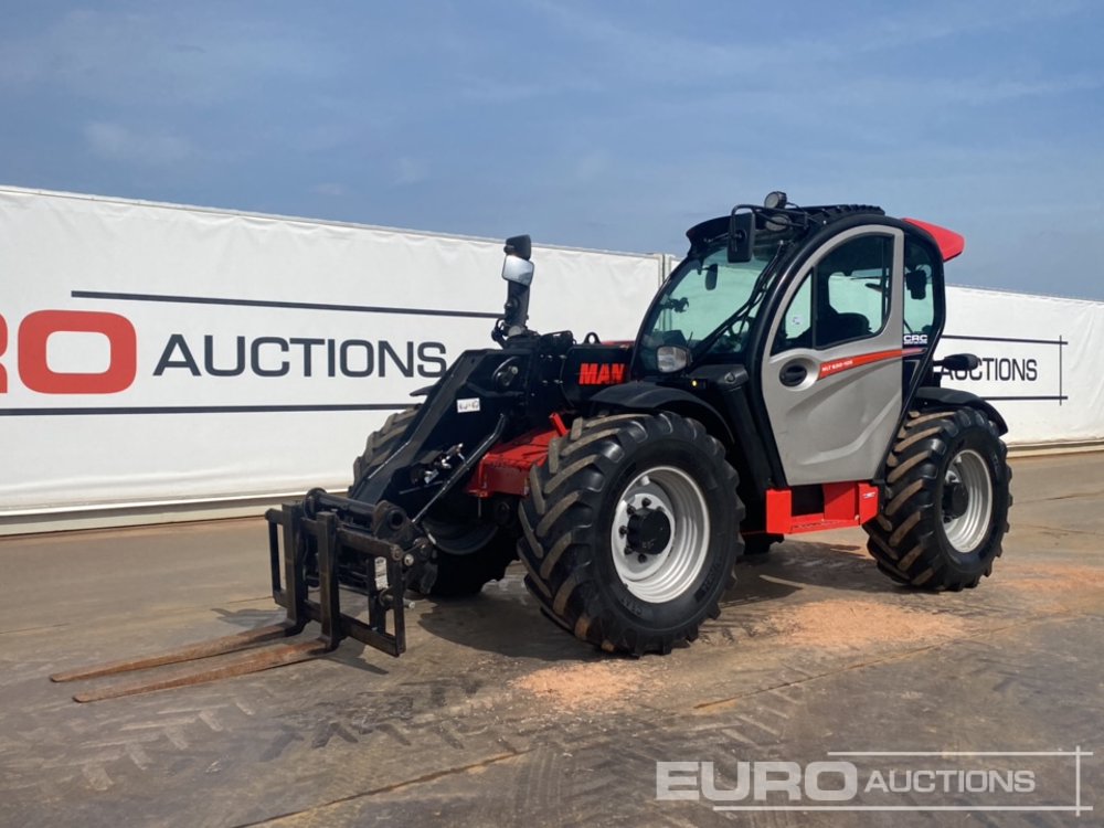 2017 Manitou MLT630-105 Telehandlers For Auction: Dromore, NI – 16th & 17th May 2025