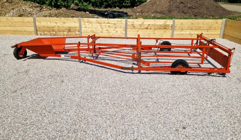 Browns Compactor B Flat 8 Bale Sledge full