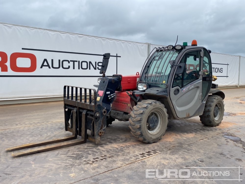 2015 Manitou MT625H Comfort Telehandlers For Auction: Dromore, NI – 16th & 17th May 2025