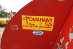 Teagle Tomhawk 505 Round Bale Shredder full