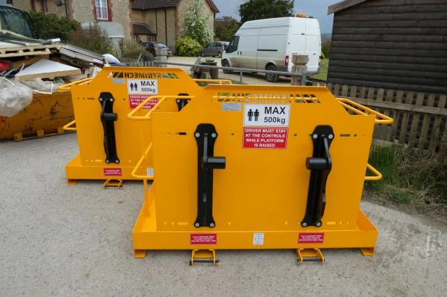 Strimech 2 Man Cage Manitou Brackets