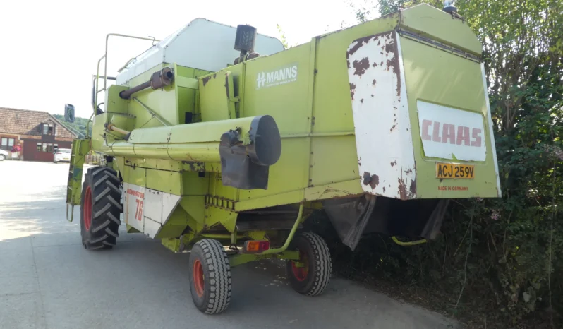 Claas Dominator 76 Combine Harvester 12 Ft Header full