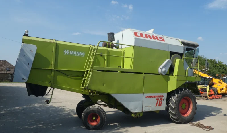 Claas Dominator 76 Combine Harvester 12 Ft Header full