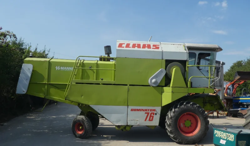 Claas Dominator 76 Combine Harvester 12 Ft Header full