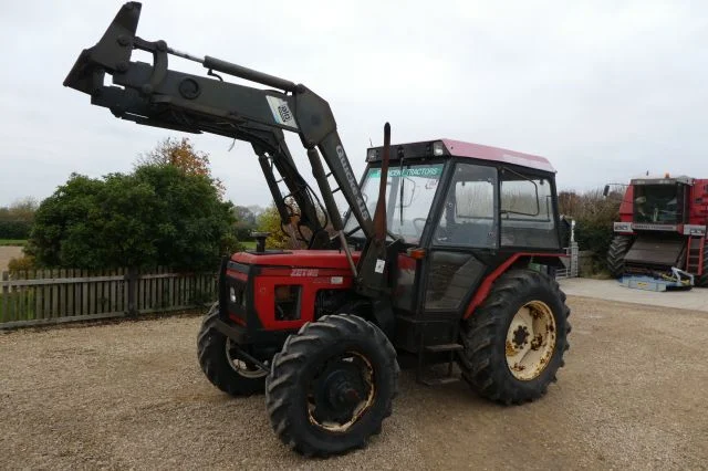 Zetor 5340 Tractor With Quicke 415 Power Loader