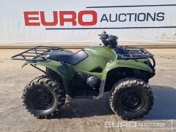 Yamaha 4WD Quad Bike, Winch ATVs For Auction: Dromore, NI – 16th & 17th May 2025 full