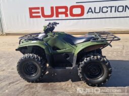 Yamaha 4WD Quad Bike, Winch ATVs For Auction: Dromore, NI – 16th & 17th May 2025 full