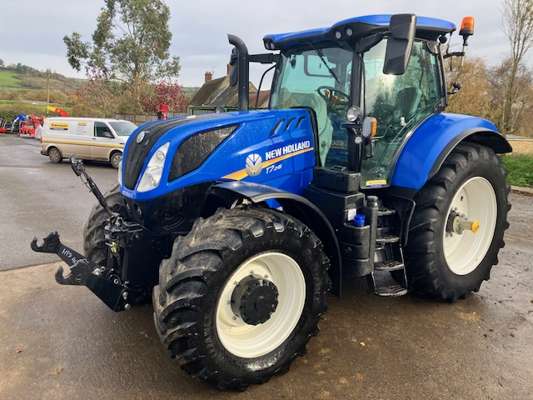 2023 New Holland T7.245 PC Classic Tractor – HG23 JSY For Auction on 2025-05-14 Ref: 5177/6
