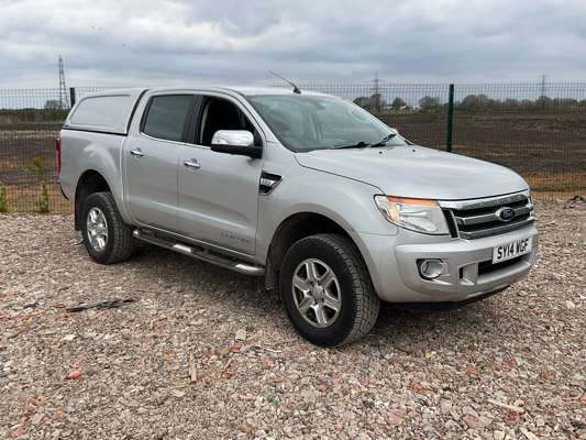 2014 Ford Ranger Limited 4×4 TDCI – SY14 WGF For Auction on 2025-05-15 Ref: 5137/66