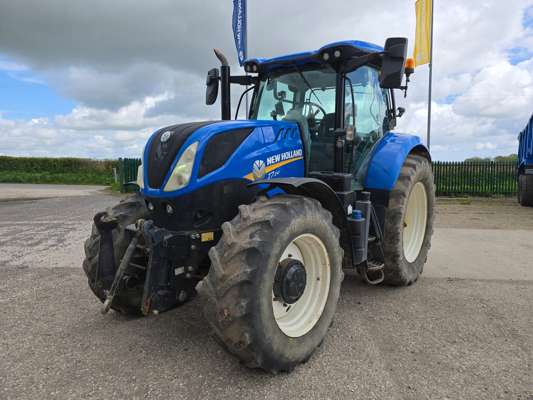 2018 New Holland T7.210 Power Command Sidewinder Tractor – WA18 EJX For Auction on 2025-05-14 Ref: 5167/6