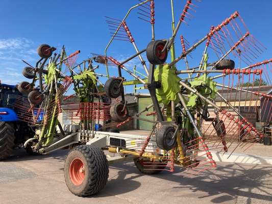 2010 Claas Liner 3500 4 Rotor Rake For Auction on 2025-05-14 Ref: 5176/8
