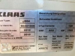 2010 Claas Liner 3500 4 Rotor Rake For Auction on 2025-05-14 Ref: 5176/8 full