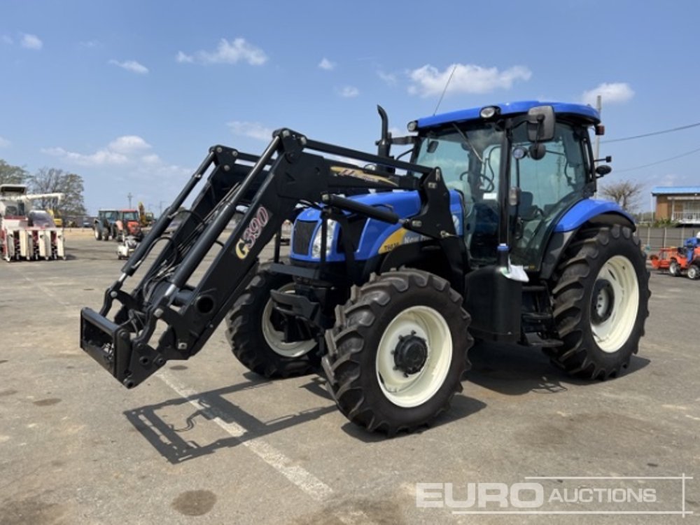 2011 New Holland T6030 Tractors For Auction: Leeds, UK – 11th, 12th, 13th & 14th June 2025