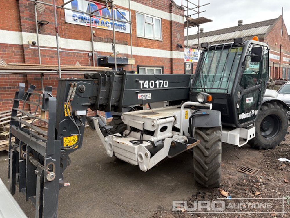Bobcat T40170 Telehandlers For Auction: Leeds, UK – 11th, 12th, 13th & 14th June 2025