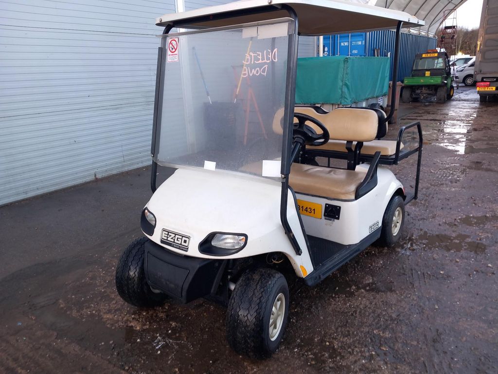 1 EZGO ELECTRIC BUGGY 4 SEATS NO RUNNING HOURS  For Auction on 2025-05-28