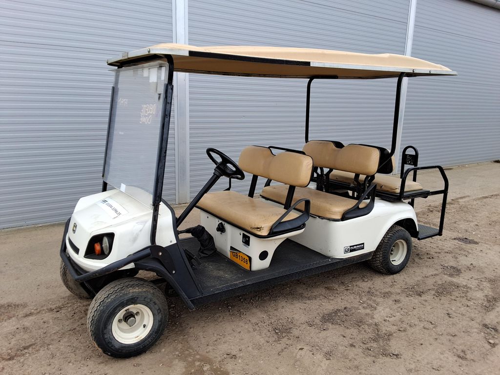 1 CUSHMAN 6 SEATER PETROL BUGGY NO RUNNING HOURS  For Auction on 2025-05-28