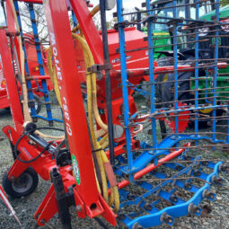 Used Opico 6m hydraulic folding grass harrow full