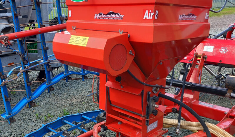 Used Opico 6m hydraulic folding grass harrow full