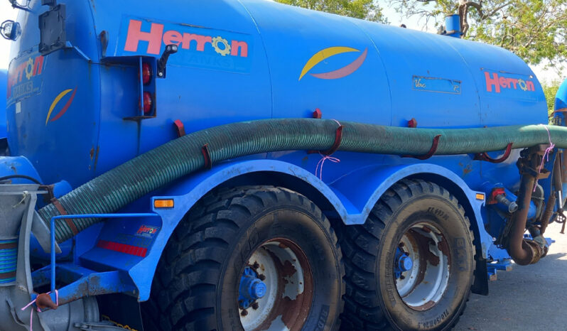 Used Herron 3500 gallon tanker full