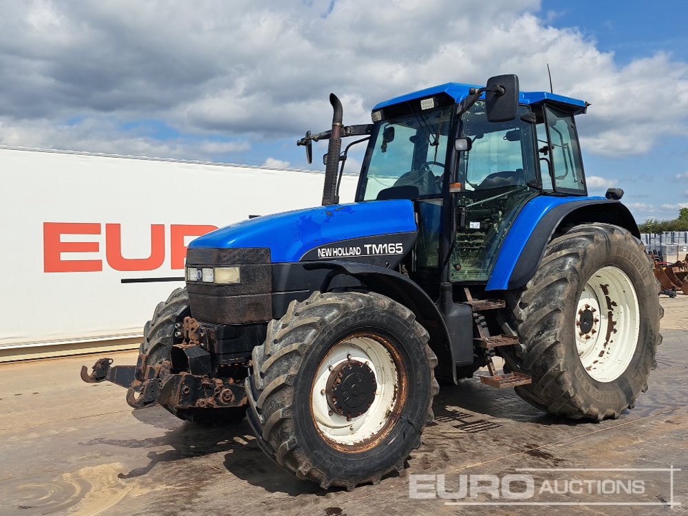 New Holland TM165 Tractors For Auction: Dromore, NI – 16th & 17th May 2025