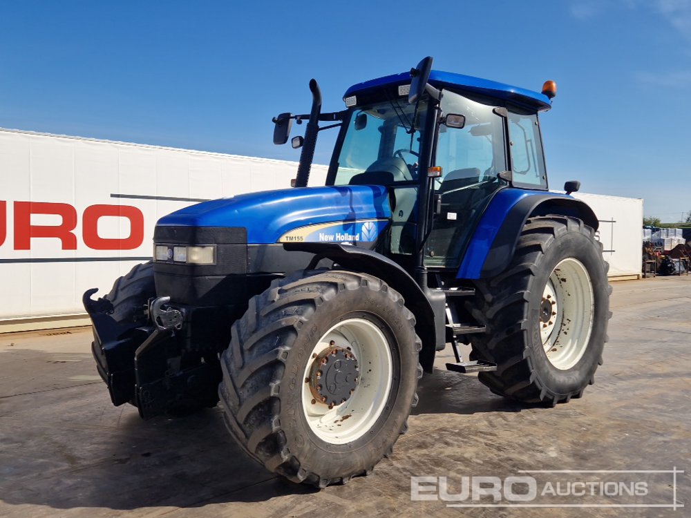 New Holland TM155 Tractors For Auction: Dromore, NI – 16th & 17th May 2025