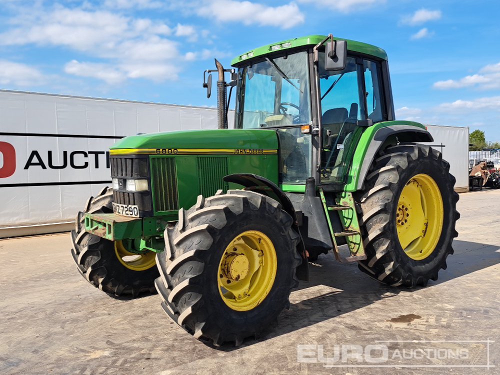 John Deere 6800 Tractors For Auction: Dromore, NI – 16th & 17th May 2025