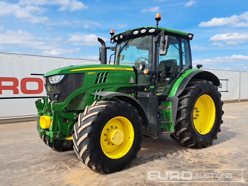 2021 John Deere 6155R Tractors For Auction: Dromore, NI – 16th & 17th May 2025