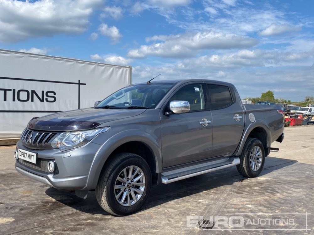 2018 Mitsubishi L200 Barbarian Pick-up Trucks For Auction: Dromore, NI – 16th & 17th May 2025