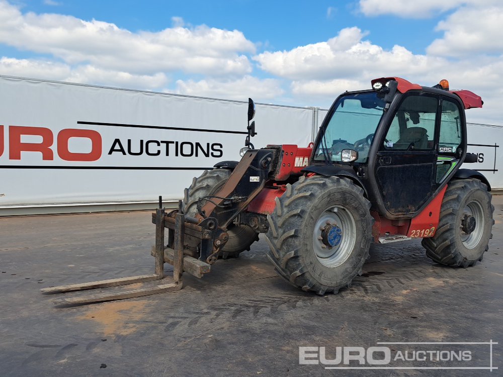2016 Manitou MLT634 120 PS Telehandlers For Auction: Dromore, NI – 16th & 17th May 2025